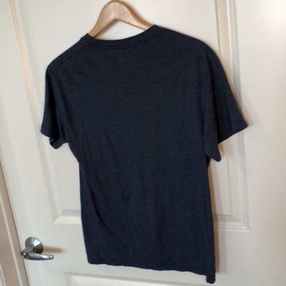 MARVEL | Men’s MARVEL Logo Blue T-Shirt, Size Small - Picture 3 of 3